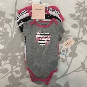Juicy Couture baby onesies